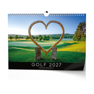 Fotografie k reklamnímu předmětu „Nástěnný kalendář - Golf - české resorty“