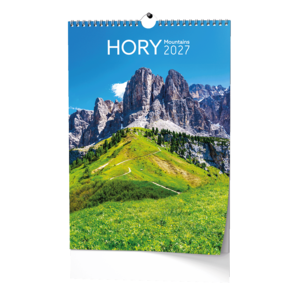 Fotografie k reklamnímu předmětu „Nástěnný kalendář - Hory - A3“
