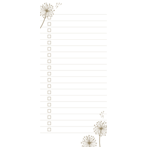Fotografie k reklamnímu předmětu „G-Notes To-Do list motiv Lady Valery, 80 listů, formát 10x22 cm“