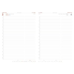 Fotografie k reklamnímu předmětu „diář Titan A4 denní 2026 tyrkysový“