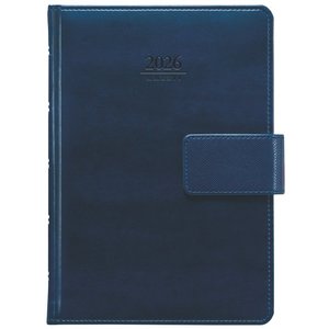Fotografie k reklamnímu předmětu „diář Atlas s poutkem A5 denní 2026 modrý“