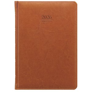 Fotografie k reklamnímu předmětu „diář Kastor A5 denní 2026 hnědý“