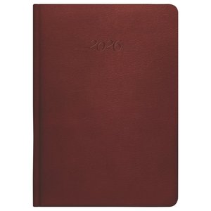 Fotografie k reklamnímu předmětu „diář Carus A5 týdenní 2026 hnědý“