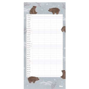 Fotografie k reklamnímu předmětu „Rodinný plánovač Les“