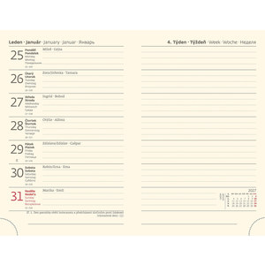 Fotografie k reklamnímu předmětu „Kapesní diář New Praga“