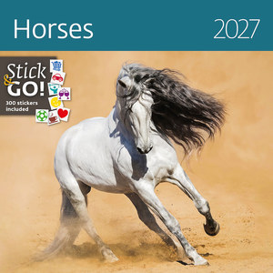 Fotografie k reklamnímu předmětu „Kalendář Horses“