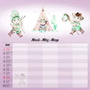 Fotografie k reklamnímu předmětu „Kalendář Family Planner“