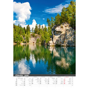 Fotografie k reklamnímu předmětu „Kalendář Česká republika“