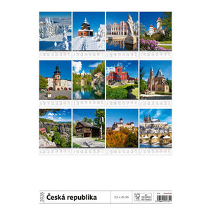 Fotografie k reklamnímu předmětu „Kalendář Česká republika“