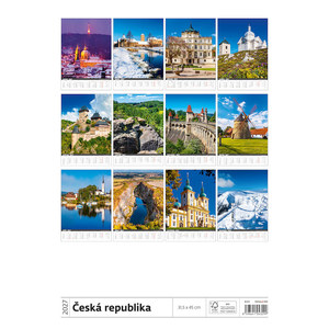 Fotografie k reklamnímu předmětu „Kalendář Česká republika“