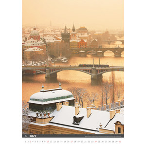 Fotografie k reklamnímu předmětu „Kalendář Praha“