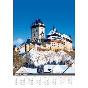 Fotografie k reklamnímu předmětu „Kalendář Naše hrady a zámky“