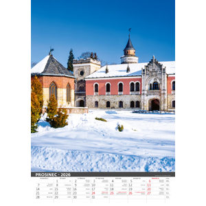 Fotografie k reklamnímu předmětu „Kalendář Naše hrady a zámky“