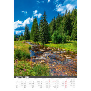 Fotografie k reklamnímu předmětu „Kalendář Nejkrásnější místa České republiky“