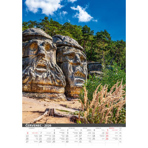 Fotografie k reklamnímu předmětu „Kalendář Nejkrásnější místa České republiky“