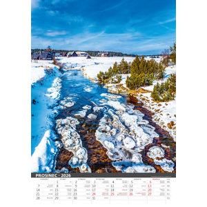 Fotografie k reklamnímu předmětu „Kalendář Nejkrásnější místa České republiky“