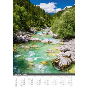Fotografie k reklamnímu předmětu „Kalendář Řeka čaruje“