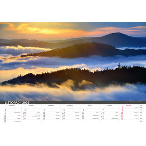 Fotografie k reklamnímu předmětu „Kalendář Šumava“