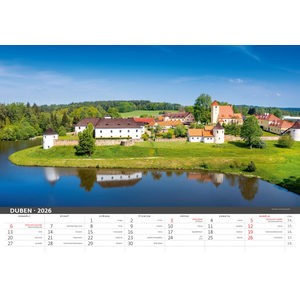 Fotografie k reklamnímu předmětu „Kalendář Česko mezi oblaky“