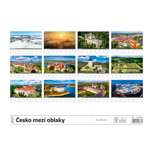 Fotografie k reklamnímu předmětu „Kalendář Česko mezi oblaky“