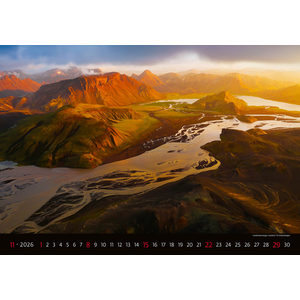 Fotografie k reklamnímu předmětu „Kalendář Landscapes“