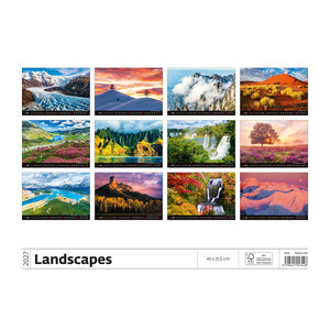 Fotografie k reklamnímu předmětu „Kalendář Landscapes“