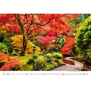 Fotografie k reklamnímu předmětu „Kalendář Gardens“