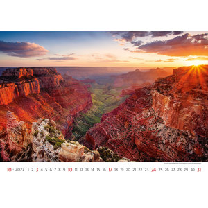 Fotografie k reklamnímu předmětu „Kalendář National Parks“