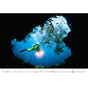 Fotografie k reklamnímu předmětu „Kalendář Deep Blue“