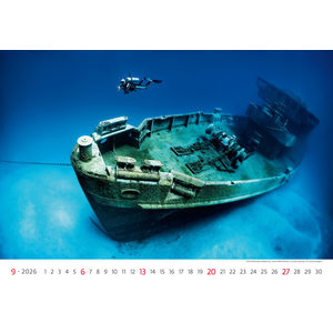 Fotografie k reklamnímu předmětu „Kalendář Deep Blue“