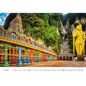 Fotografie k reklamnímu předmětu „Kalendář World Wonders“