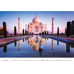 Fotografie k reklamnímu předmětu „Kalendář World Wonders“