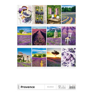 Fotografie k reklamnímu předmětu „Kalendář Provence“