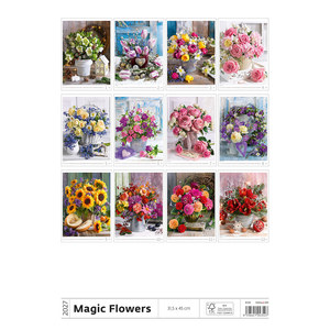 Fotografie k reklamnímu předmětu „Kalendář Magic Flowers“
