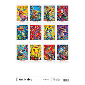 Fotografie k reklamnímu předmětu „Kalendář Art Naive“