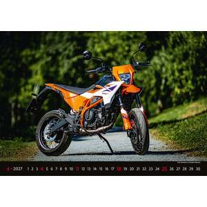 Fotografie k reklamnímu předmětu „Kalendář Motorbikes“