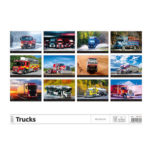 Fotografie k reklamnímu předmětu „Kalendář Trucks“