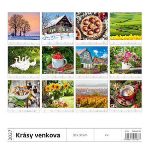 Fotografie k reklamnímu předmětu „Kalendář Krásy venkova“