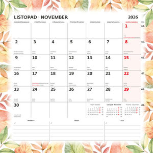 Fotografie k reklamnímu předmětu „Plánovací kalendář“