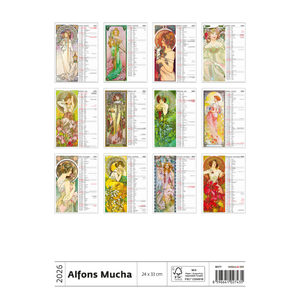 Fotografie k reklamnímu předmětu „Kalendář Alfons Mucha“