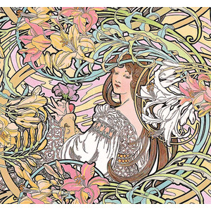Fotografie k reklamnímu předmětu „Kalendář Alfons Mucha - vázanka“