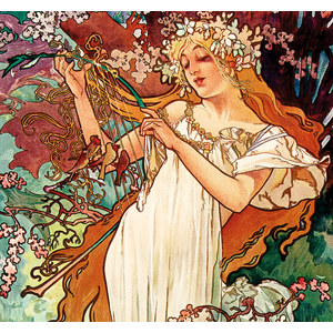 Fotografie k reklamnímu předmětu „Kalendář Alfons Mucha - vázanka“