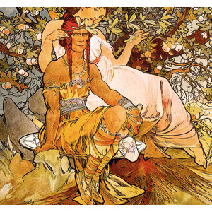 Fotografie k reklamnímu předmětu „Kalendář Alfons Mucha - vázanka“