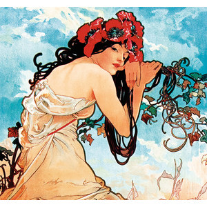 Fotografie k reklamnímu předmětu „Kalendář Alfons Mucha - vázanka“