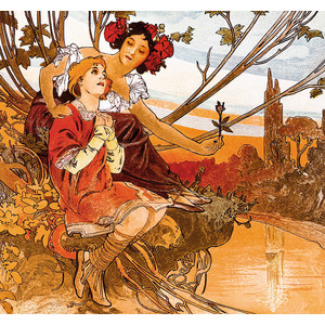 Fotografie k reklamnímu předmětu „Kalendář Alfons Mucha - vázanka“