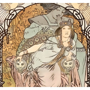 Fotografie k reklamnímu předmětu „Kalendář Alfons Mucha - vázanka“