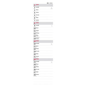 Fotografie k reklamnímu předmětu „Kalendář Poznámková vázanka“