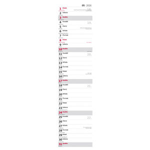 Fotografie k reklamnímu předmětu „Kalendář Poznámková vázanka“