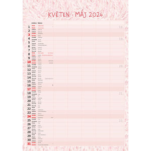 Fotografie k reklamnímu předmětu „Rodinný plánovač“