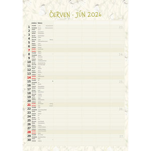 Fotografie k reklamnímu předmětu „Rodinný plánovač“